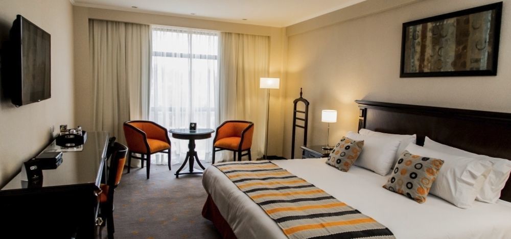 Carnaval Hotel Casino Encarnacion Exterior photo A room at the hotel